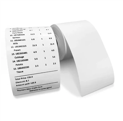 Оптовая продажа Фабрика-производитель Большие рулоны Прямой заказ Jumbo Reel POS Принтер для кассовых аппаратов Термобумага для чеков Рулон